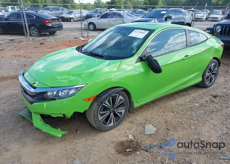 2018 Honda Civic Ex-T z USA, uszkodzony, nr VIN 2HGFC3B37JH351576